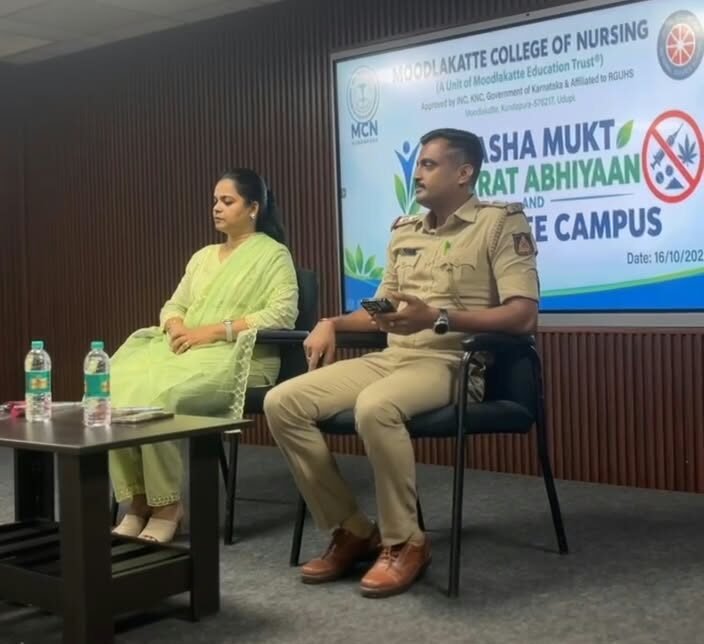 Nasha Mukt Bharat Abhiyaan and Drug-Free Campus programme at MCN Kundapura